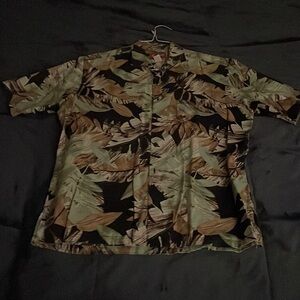 Medium jungle print button up from Pau Hana.